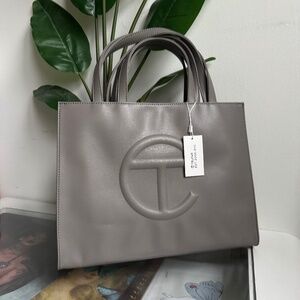 Telfar - Medium Shopping Bag - Grey (With dust bag, plastic bag, and tag)